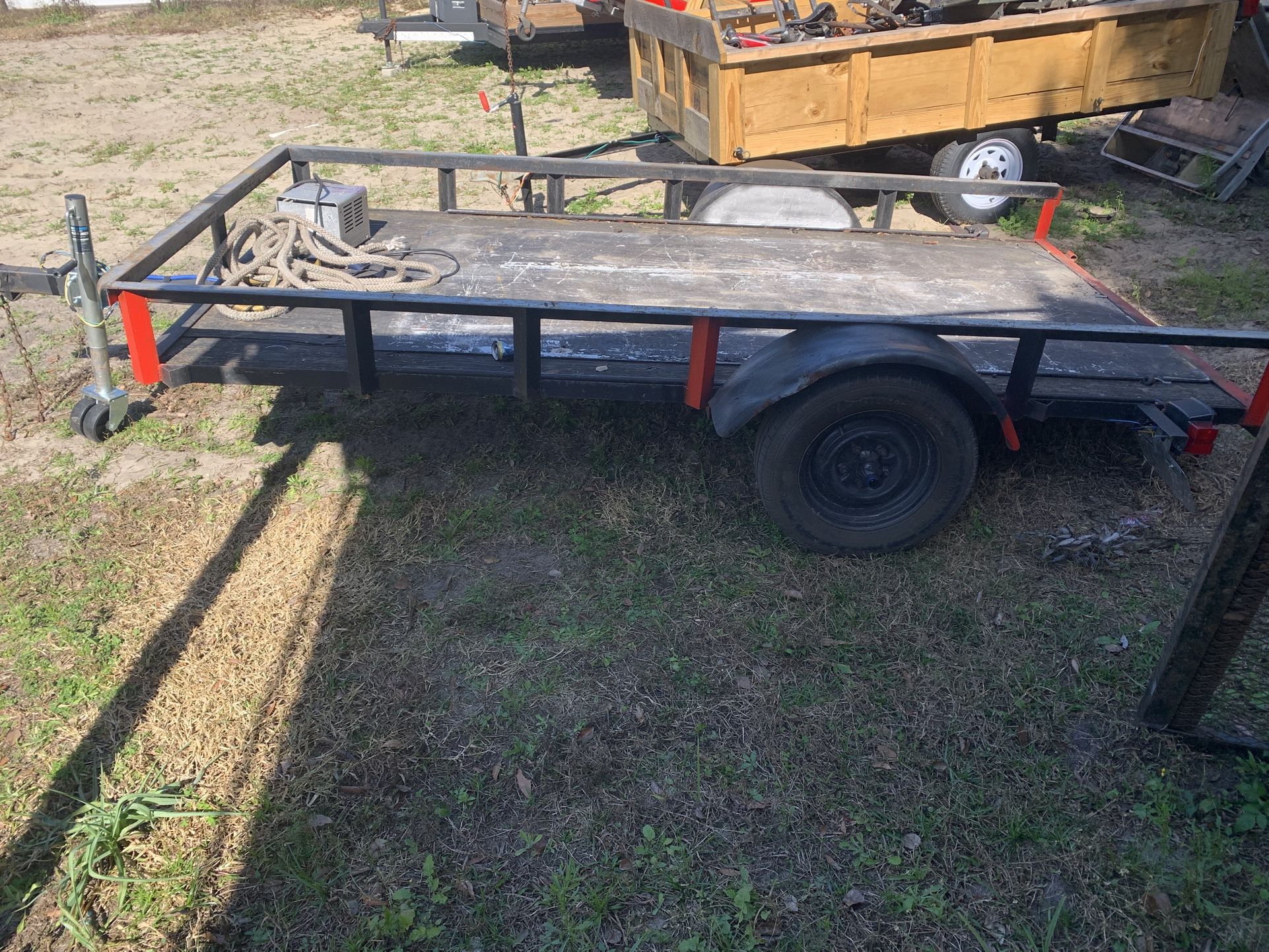 Custom Manufactured Flatbed Trailer