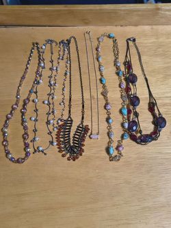 Seven Fashion Necklaces