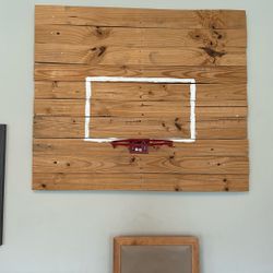 Inside Basketball Hoop