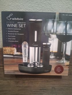 Rabbit Wine Set 8 piece