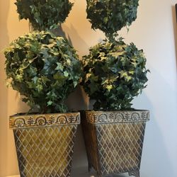 Faux Plants-Set Of 2