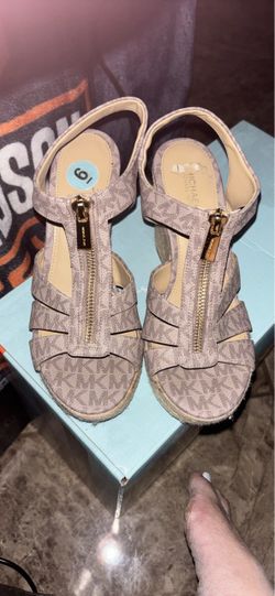 MK Wedge Sandals