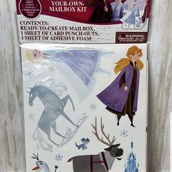 DIY Frozen II Valentine Mailbox Kit New