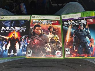 All 3 mass effect 1 2 3 Xbox360