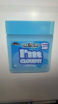 Cra-Z- Slimy i am Cloudy blue slime