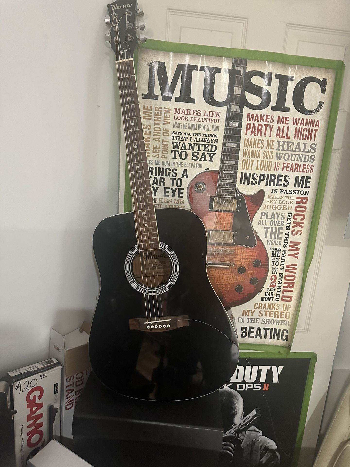 Acoustic Guitar Gibson Maestro