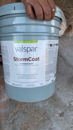 5 gallon paint dark Blue Valspar 2000