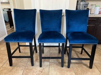 Bar stools velvet