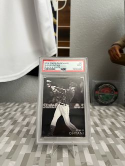 2018 Rookie Topps On Demand Black & White Shohei Ohtani PSA 9 Pop 158