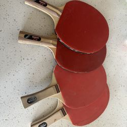 Ping Pong Paddles And Balls