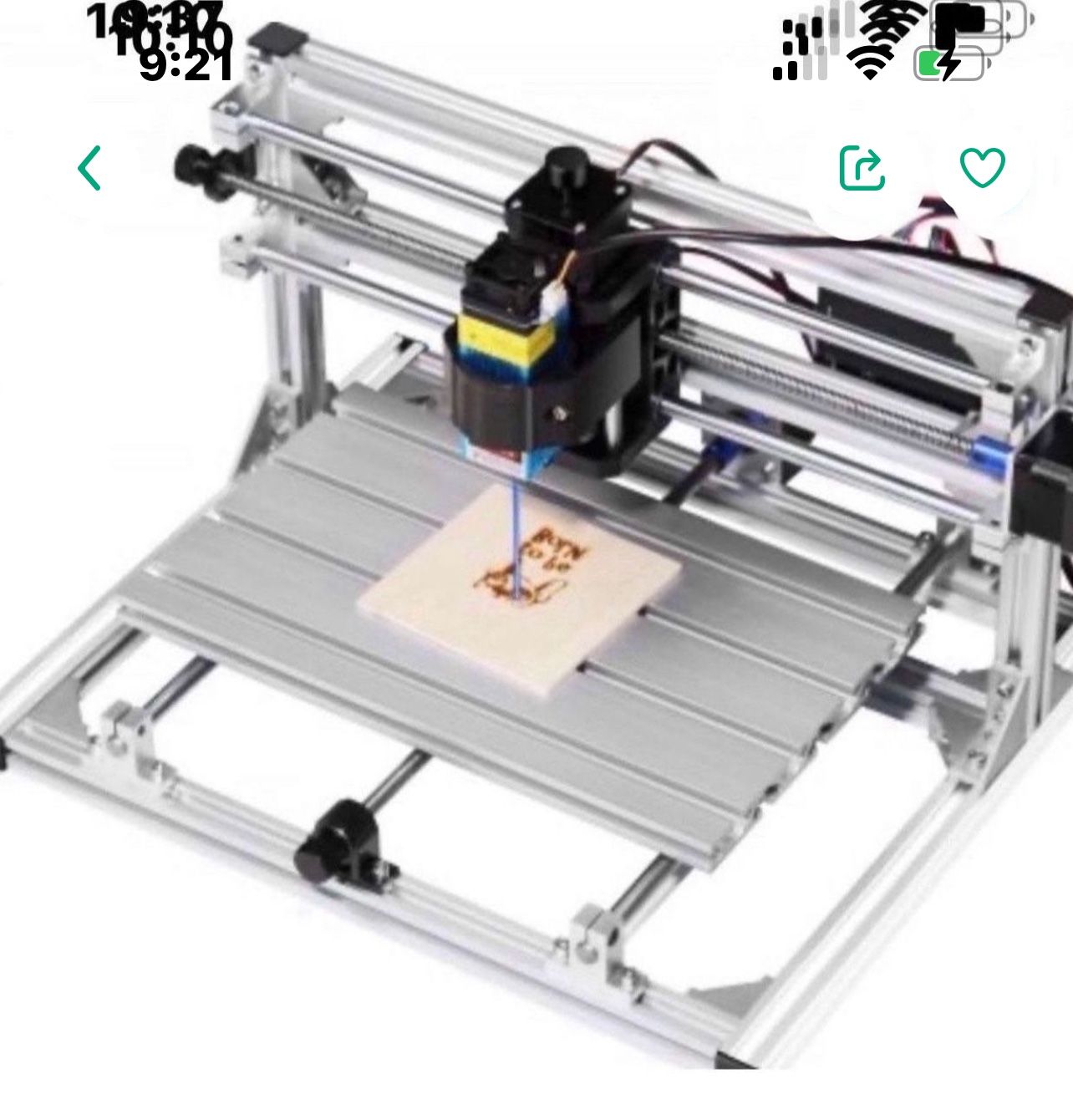 CNC milling engraver machine