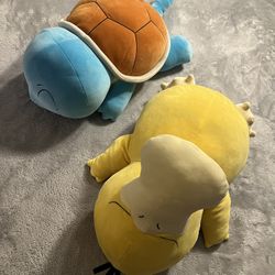 Sleeping Pokemon Plushes