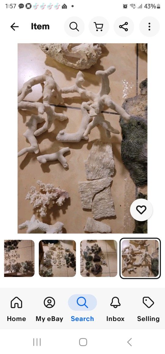 Fish Tank Coral Rocks Decor