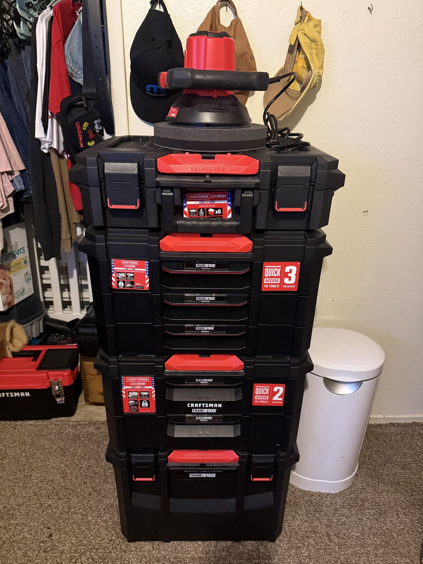 Crafts trade stack set with tools for Sale in Fresno, CA - OfferUp
