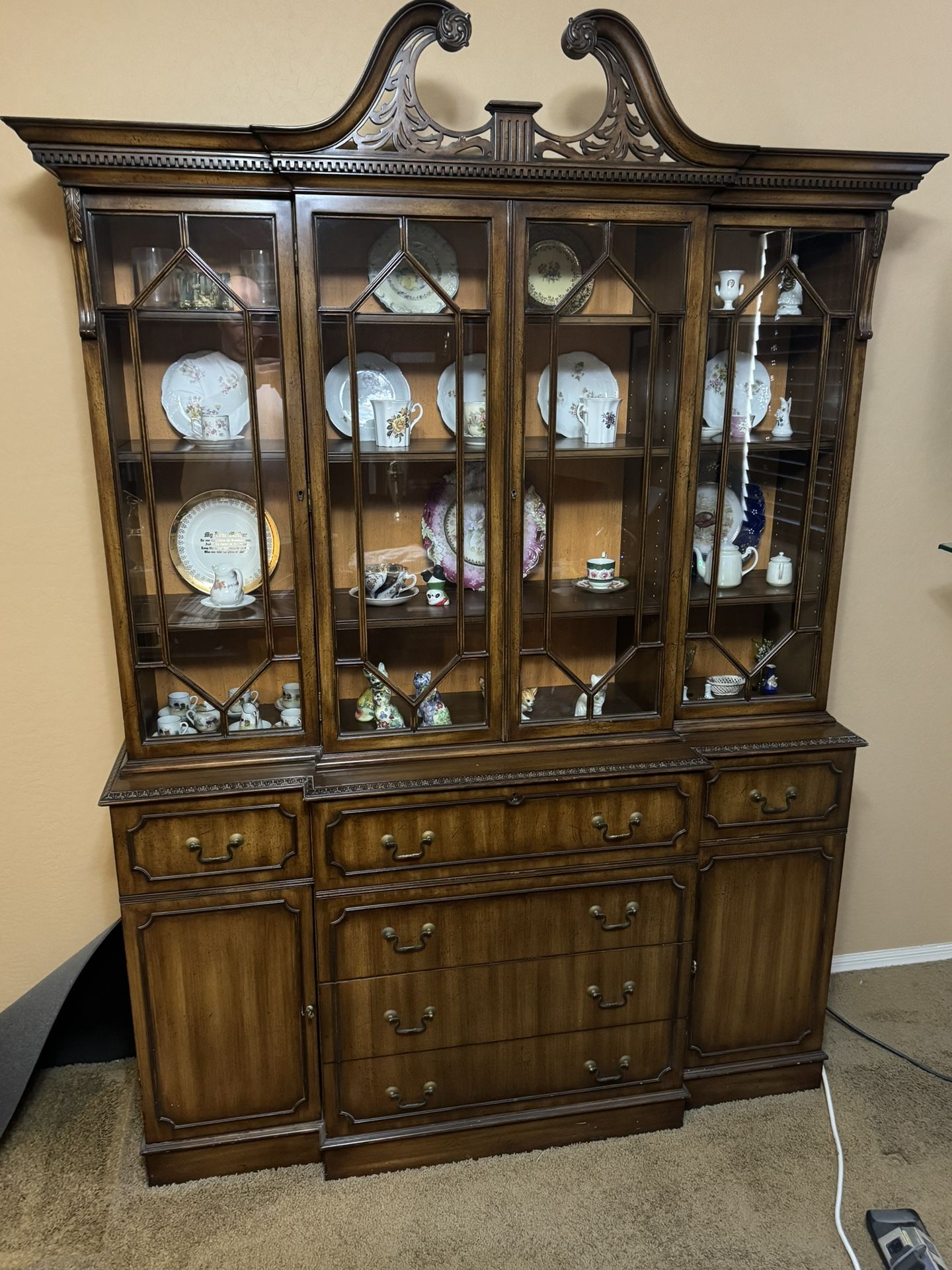 Vintage Breakfront 