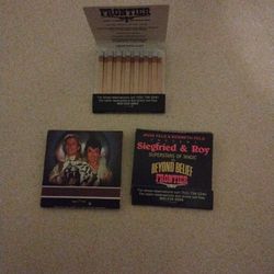 Vintage  Siegfried & Roy Matchbooks