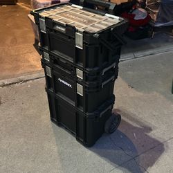 Husky Stackable Tool Boxes