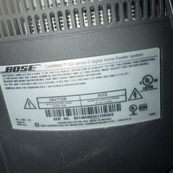 Bose cinemate GS Series 2