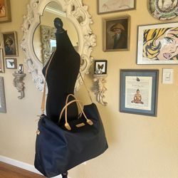 New Lanvin Nylon tote bag with removable strap