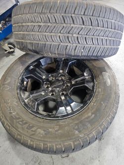 Silverado tires and wheels
