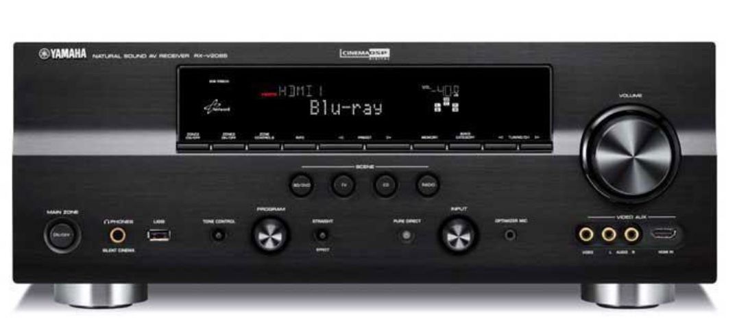 YAMAHA RXV2065 7.2 CHANNEL A/V RECEIVER FOR PAL NTSC A/V RECEIVER FOR 110-240 VOLTS