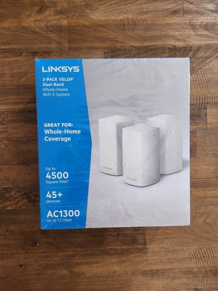 Linksys 3- Pack VELOP Wi-Fi 5 System