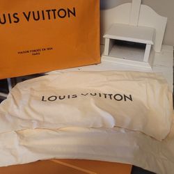 Louis Vuitton Box, Dust Bag & Bag