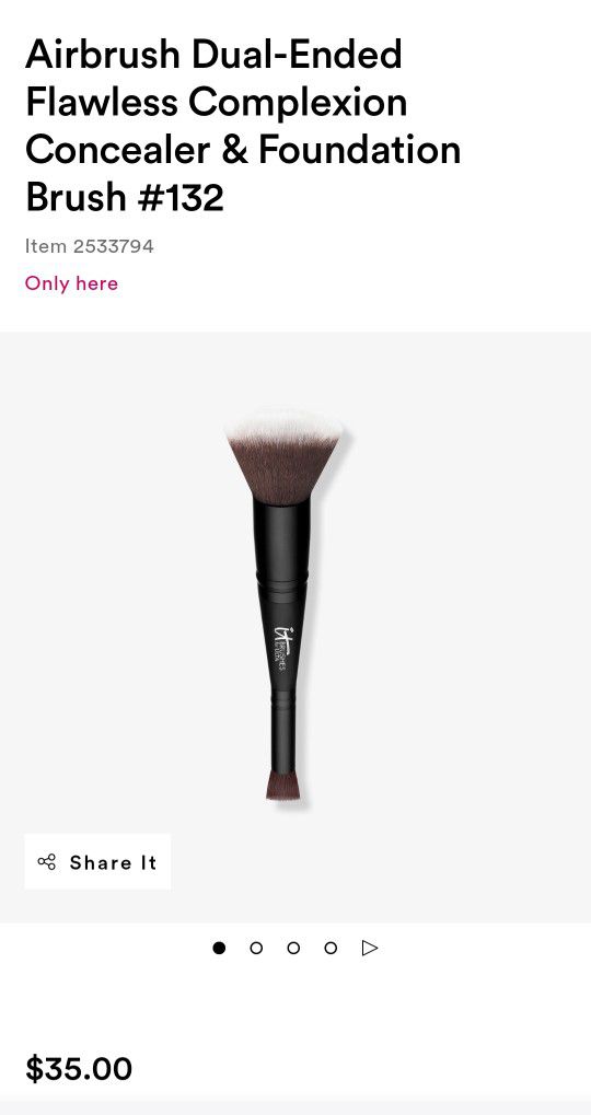 it Cosmetics Dual Ended Complexion Brush