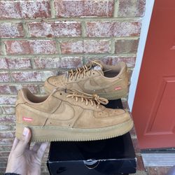 Nike Supreme Wheat Air Force 1