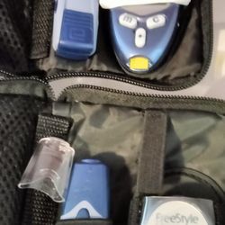 2 New Diabetic Monitor Sets W/ Case