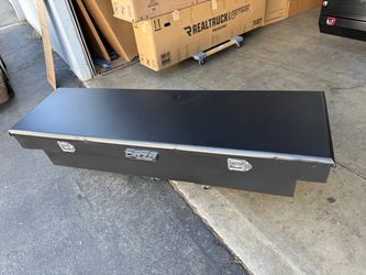 Dee Zee Tool Box - Hardware Crossover - Single Lid Black DZ8170SB 69.75" Wide