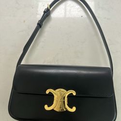 Celine Paris , Black Hand Bag 