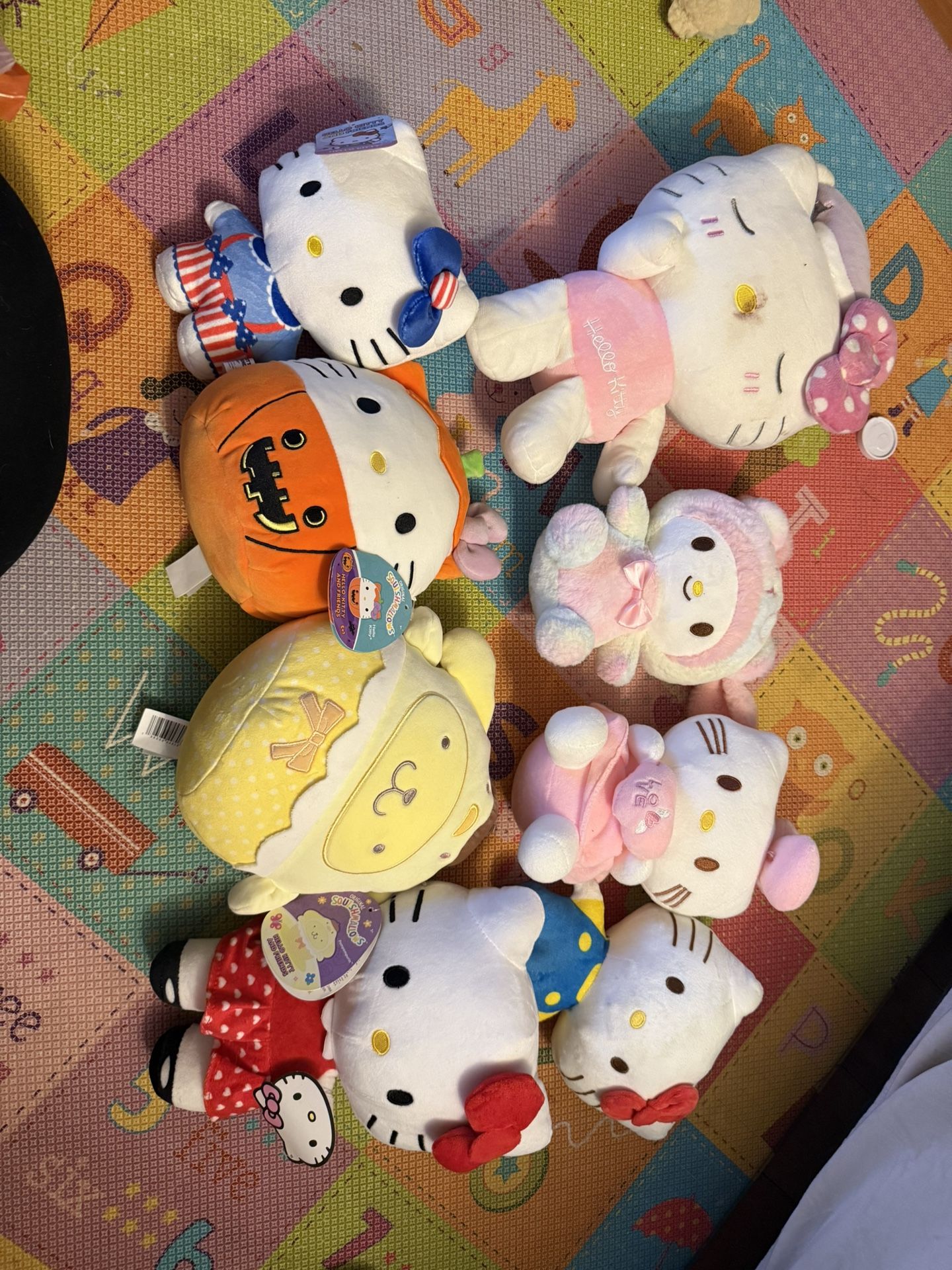 Hello Kitty Plushies