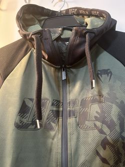UFC Venum Women’s Jacket Size Medium New Green And Black 