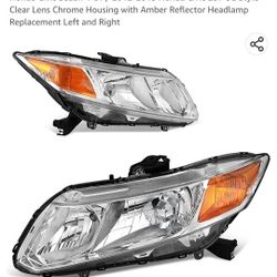 Headlights For 2012-2015 Honda Civic