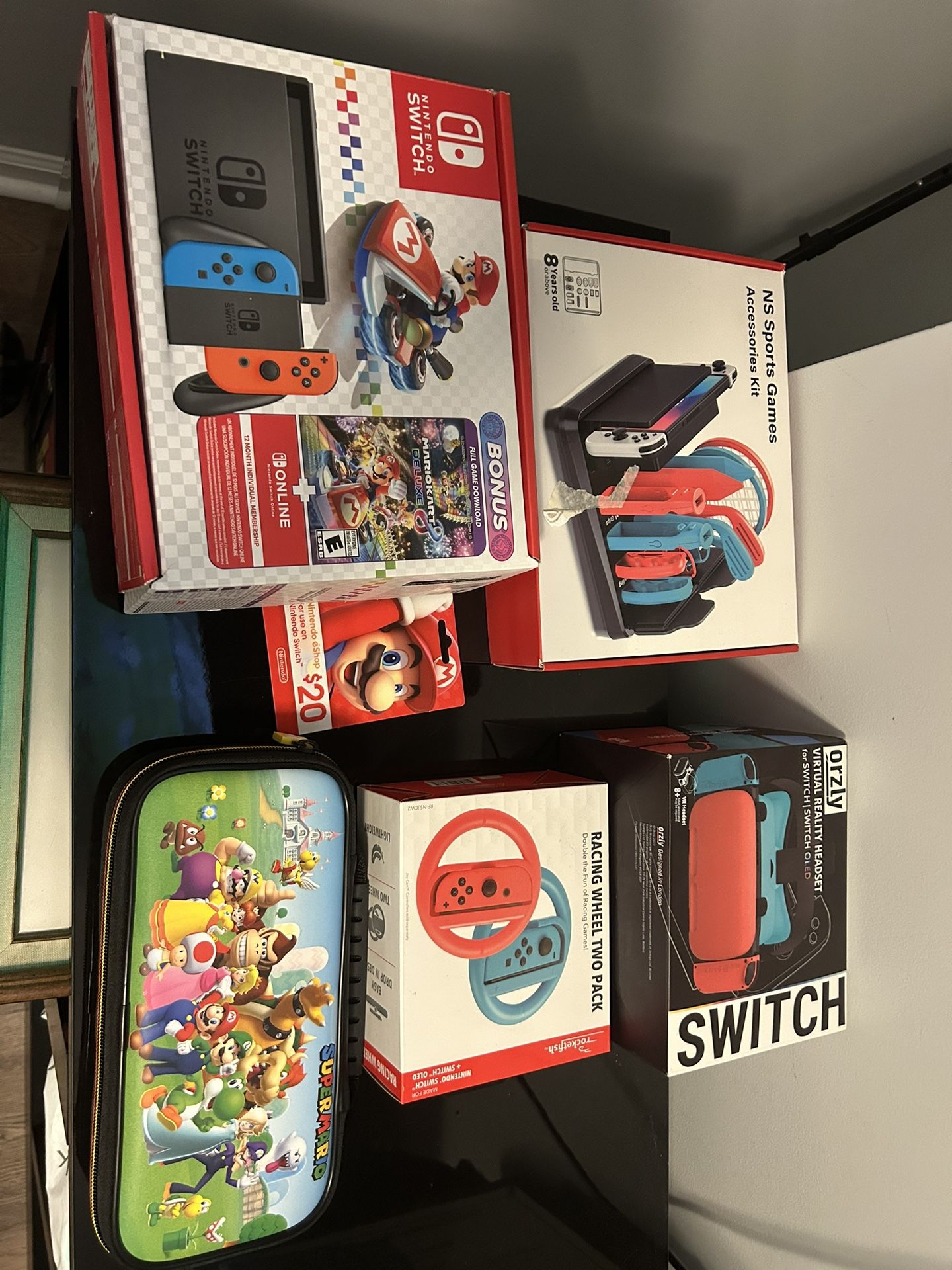 Nintendo Switch Bundle ( Brand New)