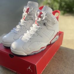✨New Jordan 6 Retro “ Red Oreo”