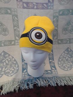 Minions knit hat.