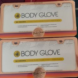 Body Glove License Plate Cover Set
