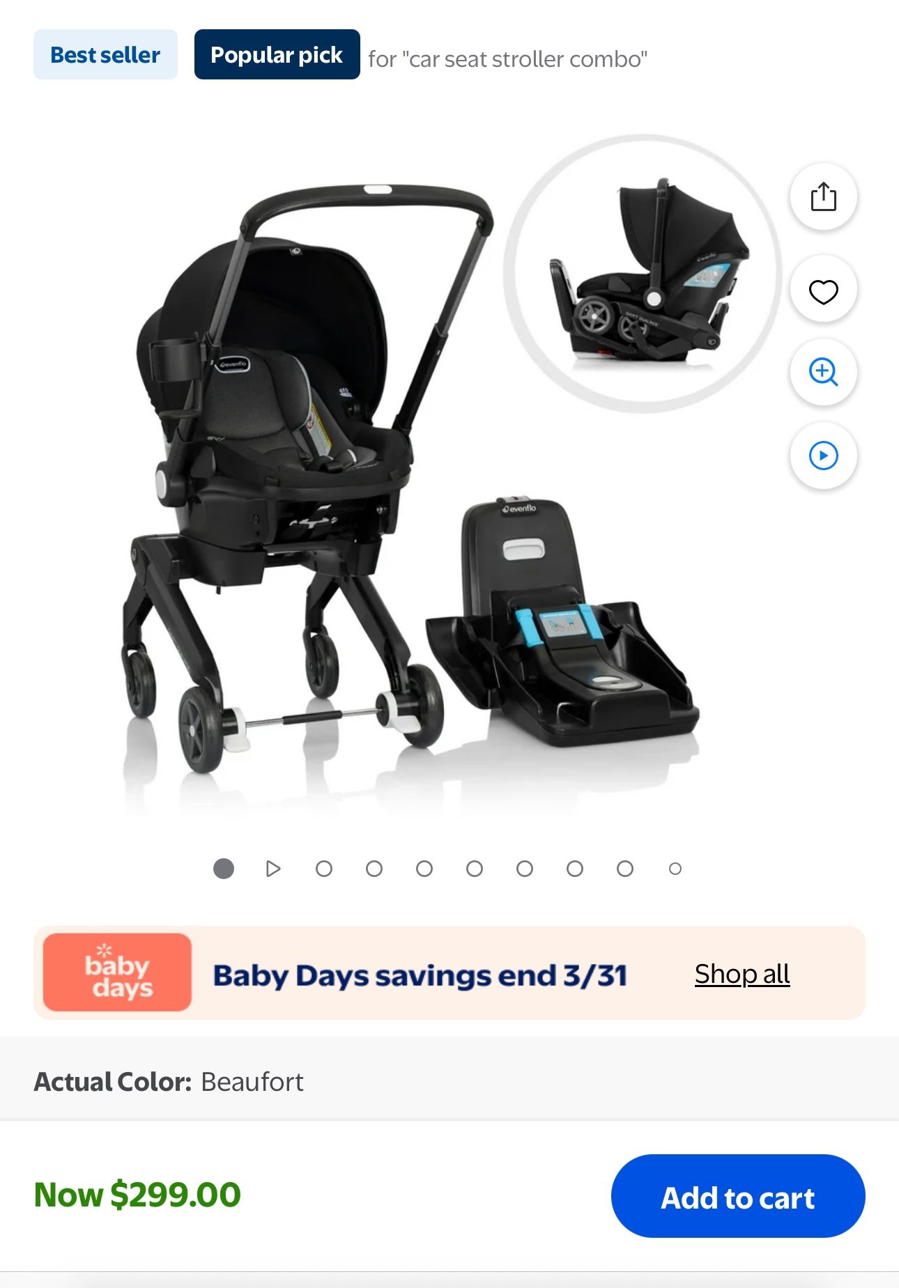 Car seat/Stroller