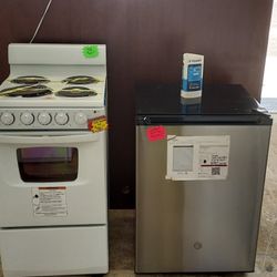 Camper Or Van Life Stove And Mini Fridge