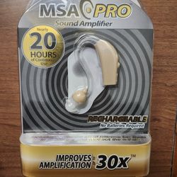 Msa Pro Personal Sound Amplifier.