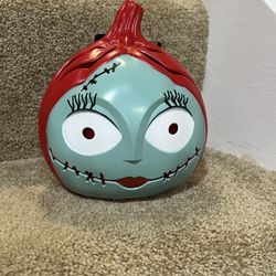 Disney Sally Light up Pumpkin Nightmare Before Christmas Halloween 6"