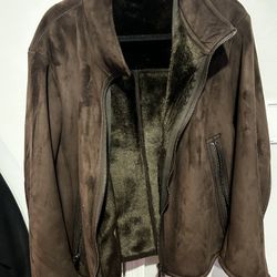 Emporio Armani Suede Jacket 
