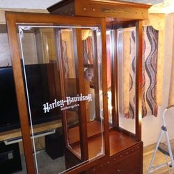 Harley-Davidson Curio Cabinet
