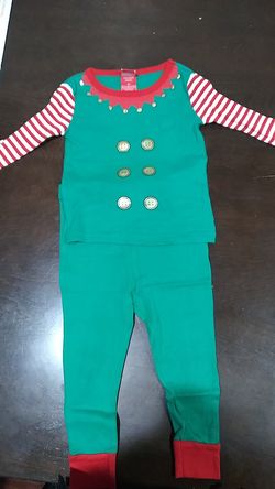 Size 2 elf PJ Set