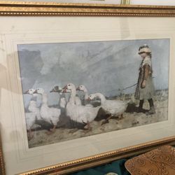 James Guthrie Painting ‘The Goose Girl’