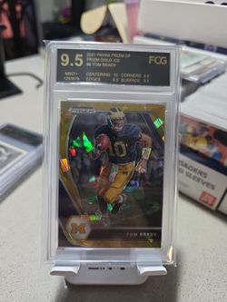Tom Brady Gold Ice FCG 9.5