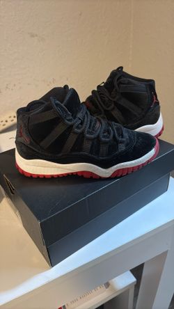 Jordan 11 “Bred Velvet” Kids 12c