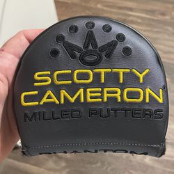 Brand New Scotty Cameron Milled Putter Cover 